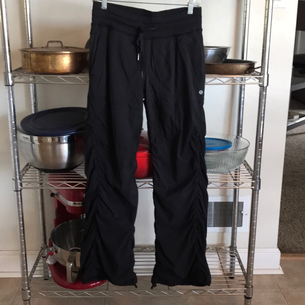 EUC lululemon dance studio pants, size 6, black